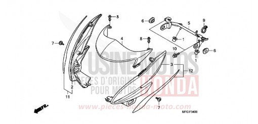 CAPOT (1) CB600FAA de 2010